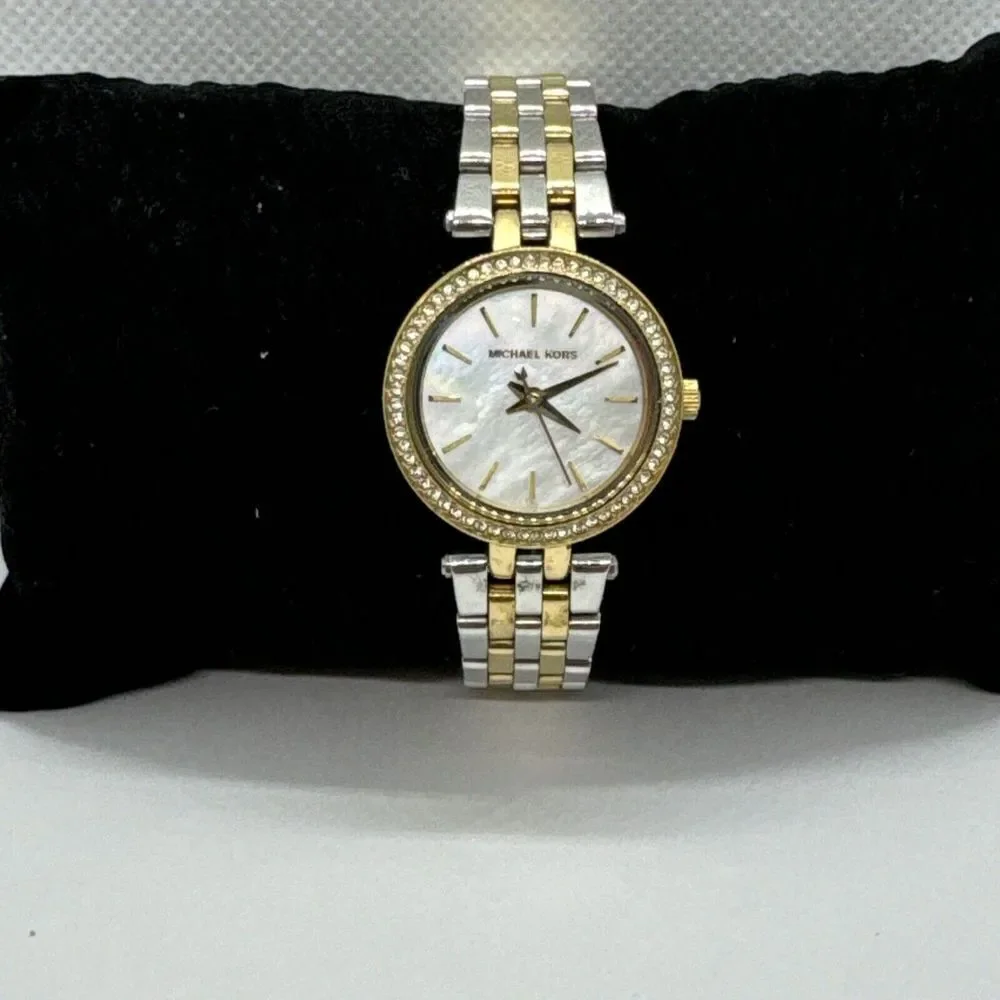 Michael Kors Mini Darci MK3323 Women's Two Tone Analog Dial Quartz Watch JNA291